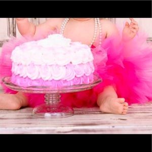 Pink ombré tutu- 3 layer tutu